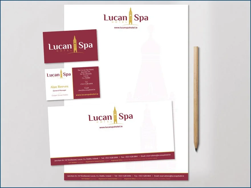 Lucan Spa Hotel Branding
