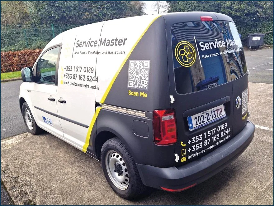 Small Van Branding