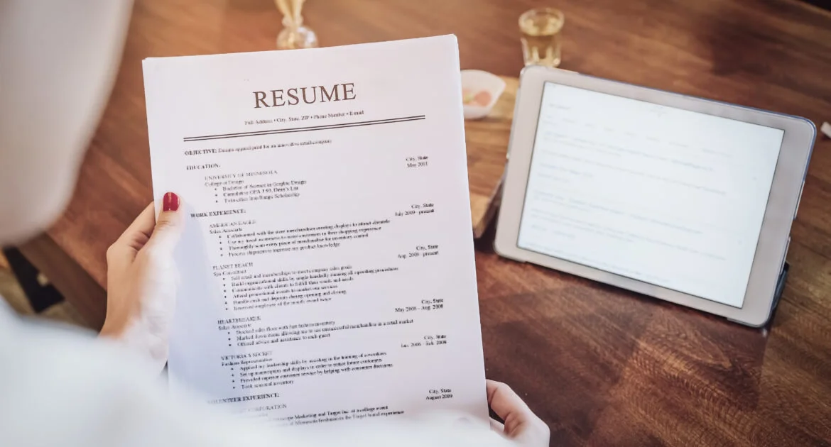 CV/Resume tips for Data &amp; Analytics jobs