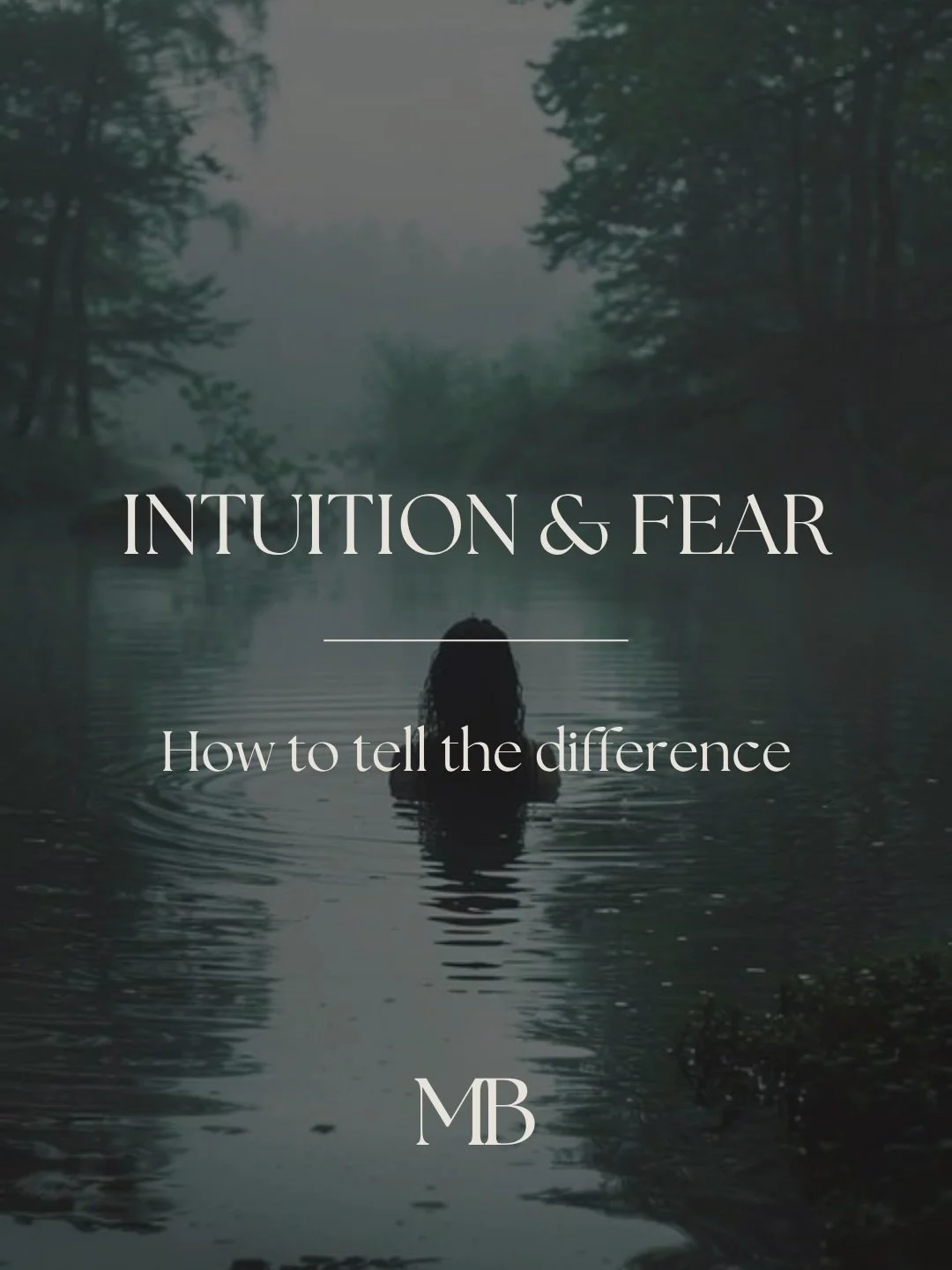 The mind is a terrible place to live. The mind f*ckery can feel so overwhelming. 

Here&rsquo;s the thing, not every feeling needs to be explained away, and not every fear needs to be followed.

Give yourself the space to listen, get quiet, and recon