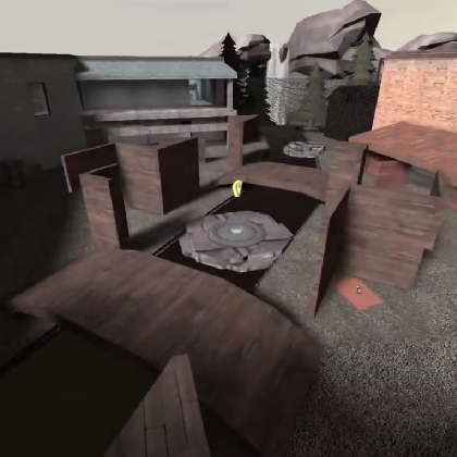 KOTH Riverside Team Fortress 2 Level