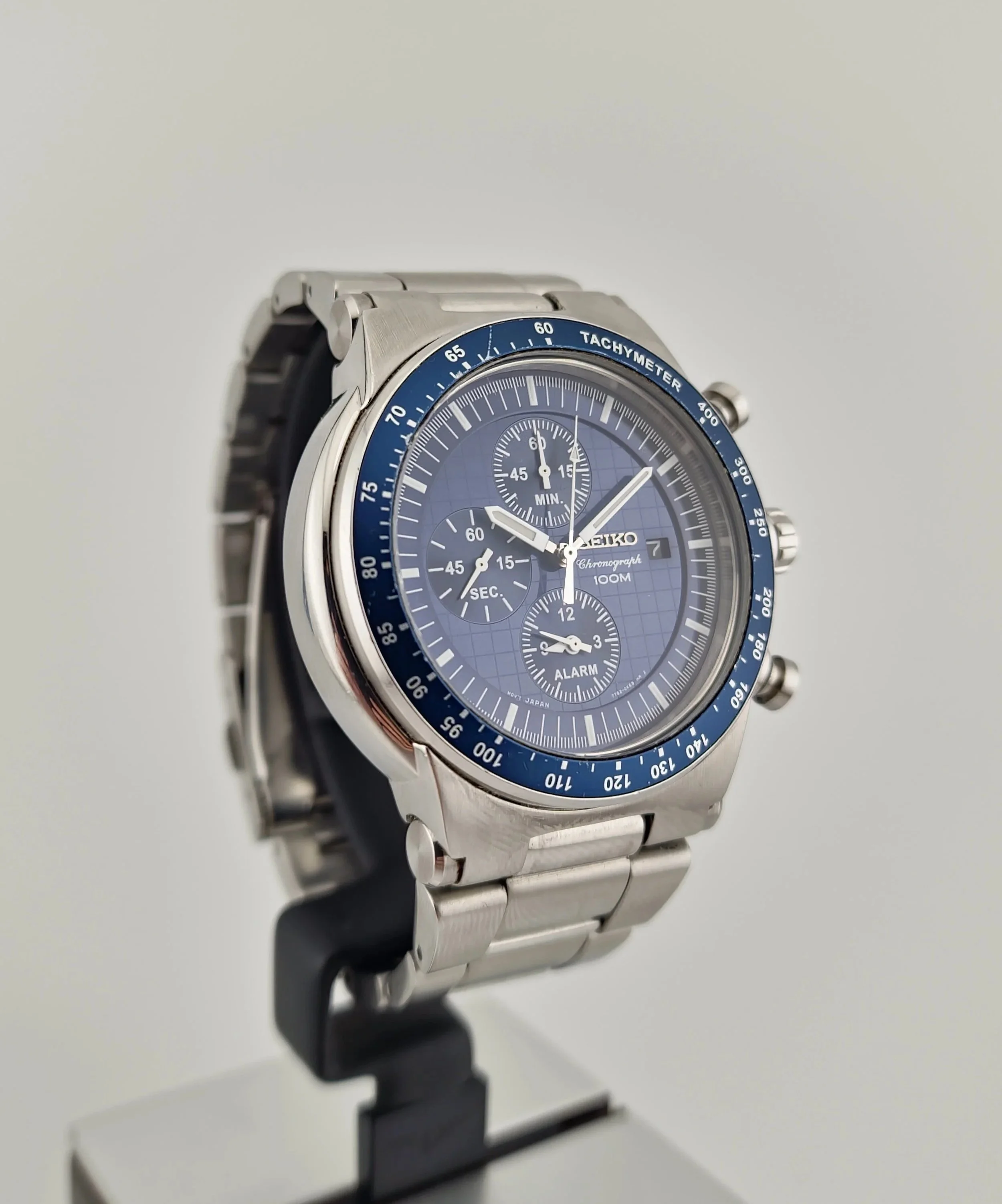 Seiko SNA043 7T62 Cronograph Hellblau