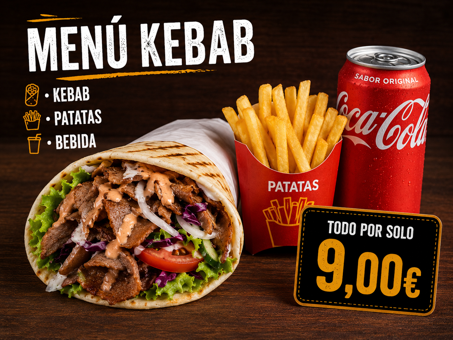 Menu Kebab