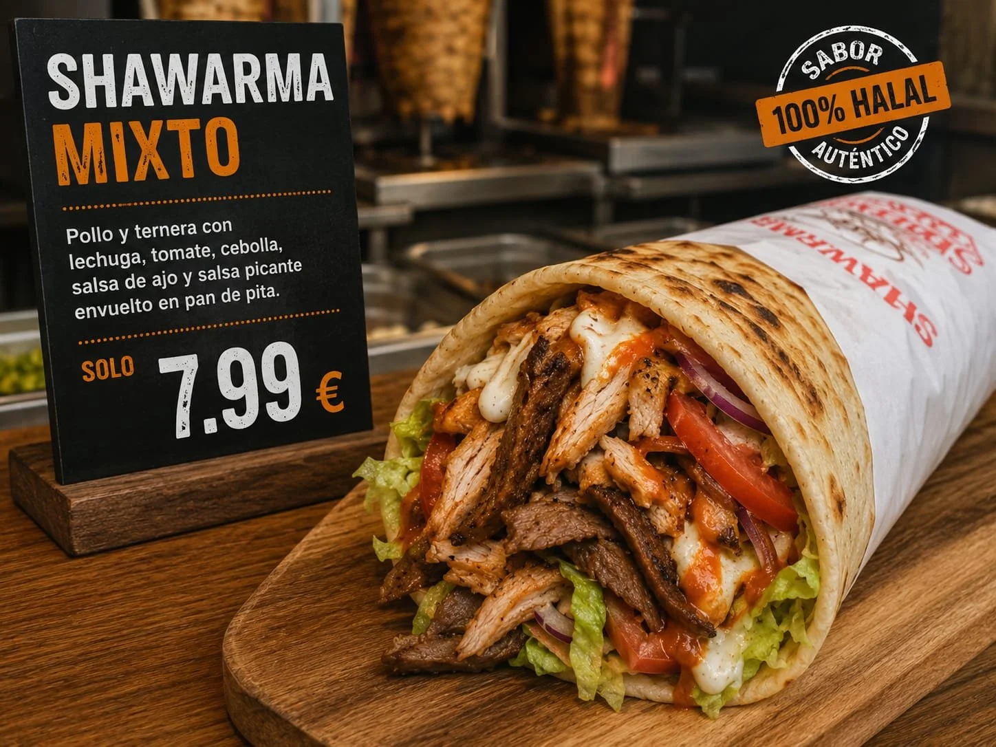 Shawarma Mixto