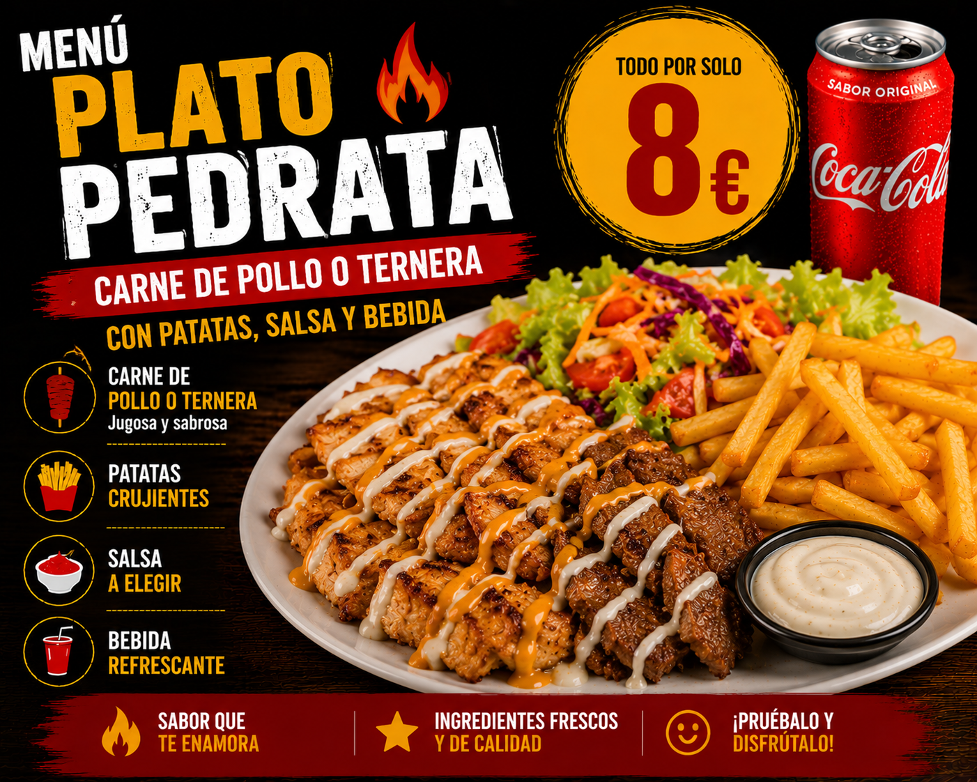 Menu Pedrata