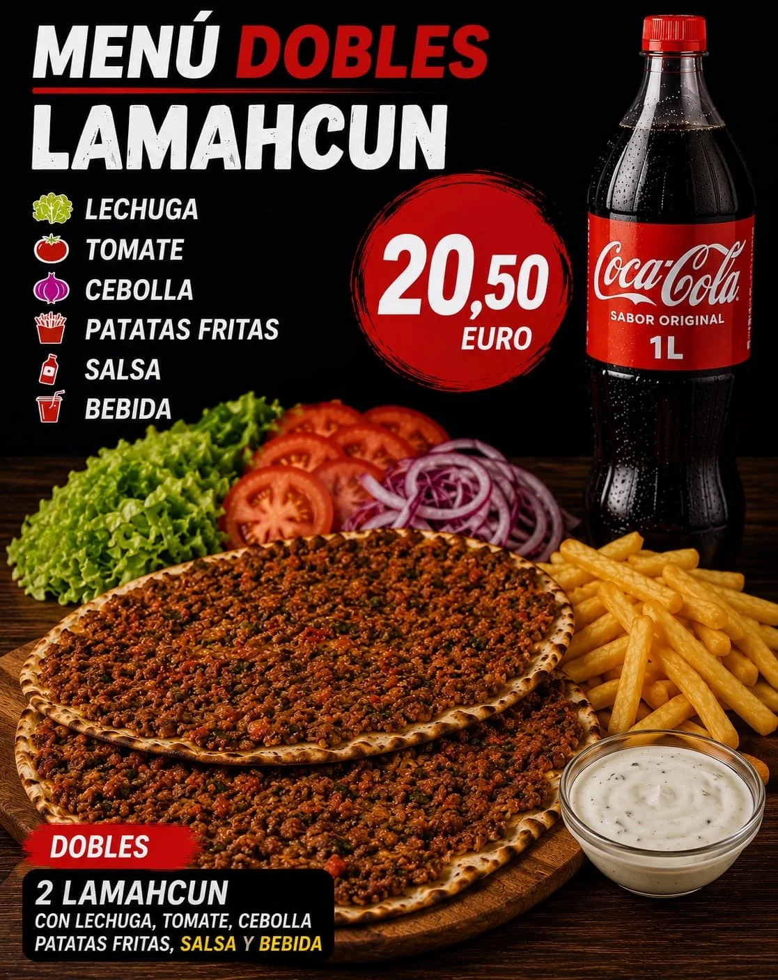 Menu 2 Lahmacun