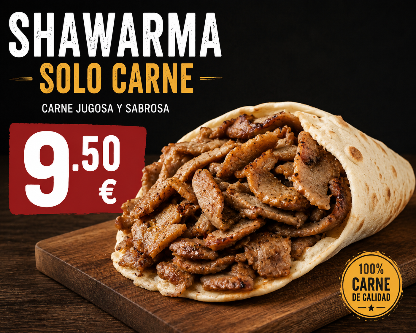 Shawarma Solo Carne