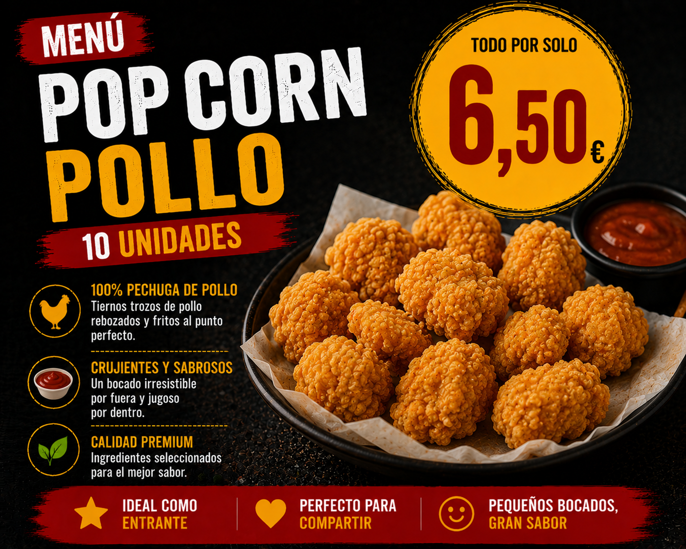 Pop Corn Pollo