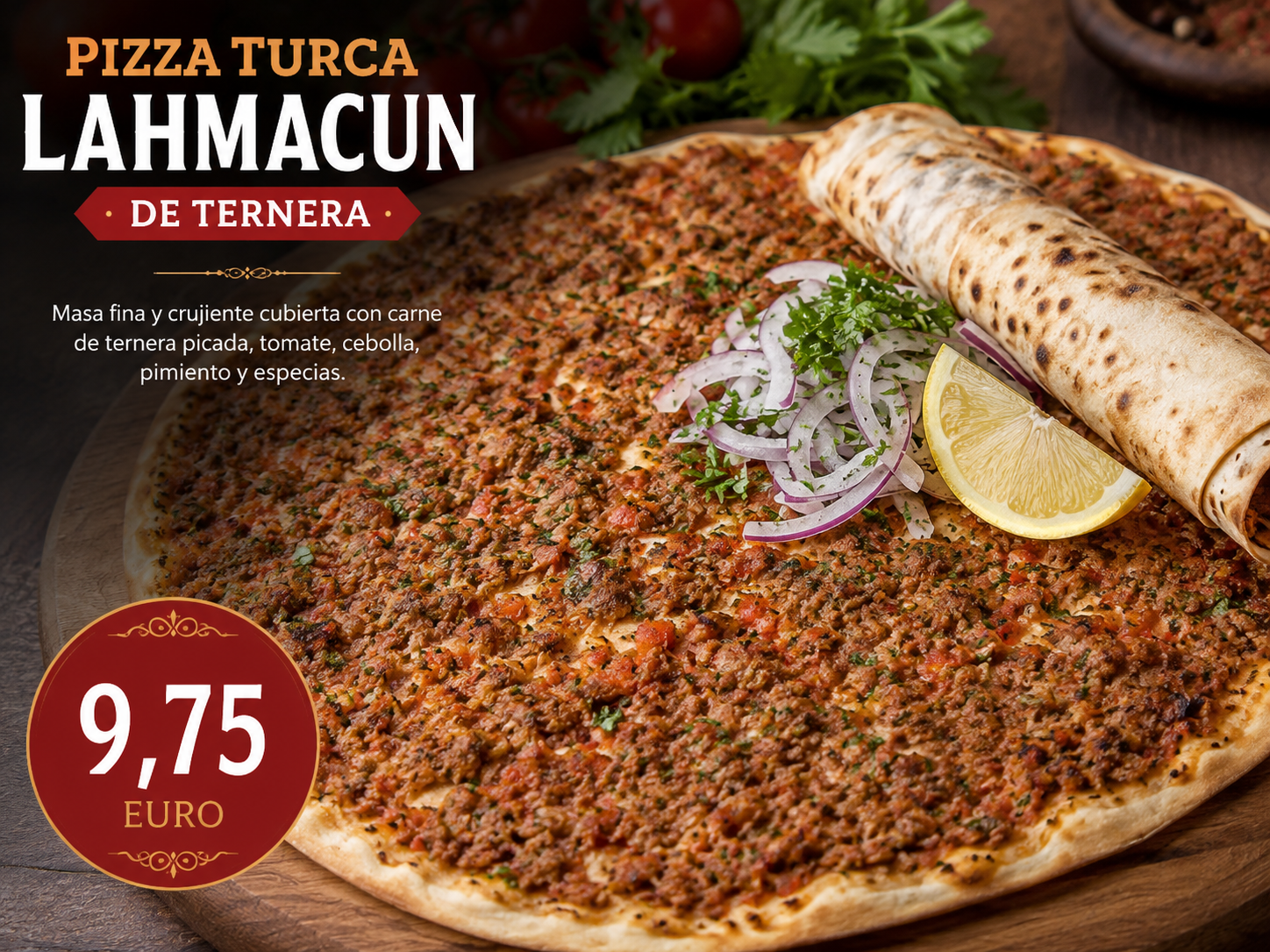 Lamahcun (PIZZA TURCA)