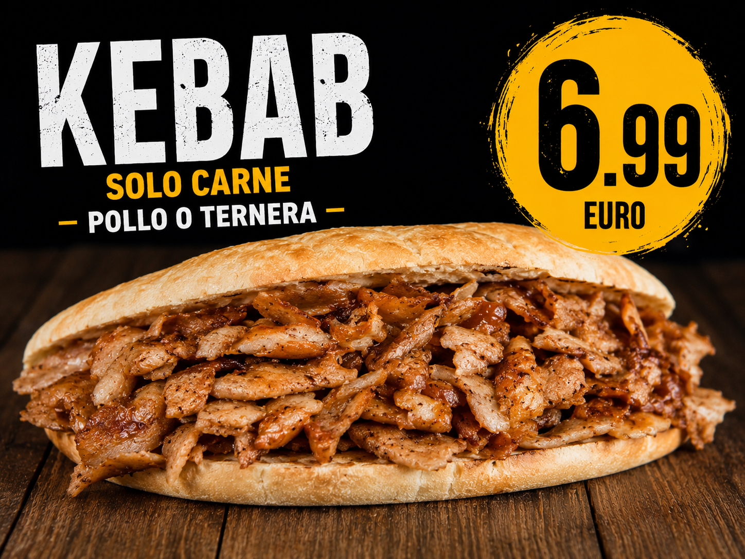 Kebab Solo Carne