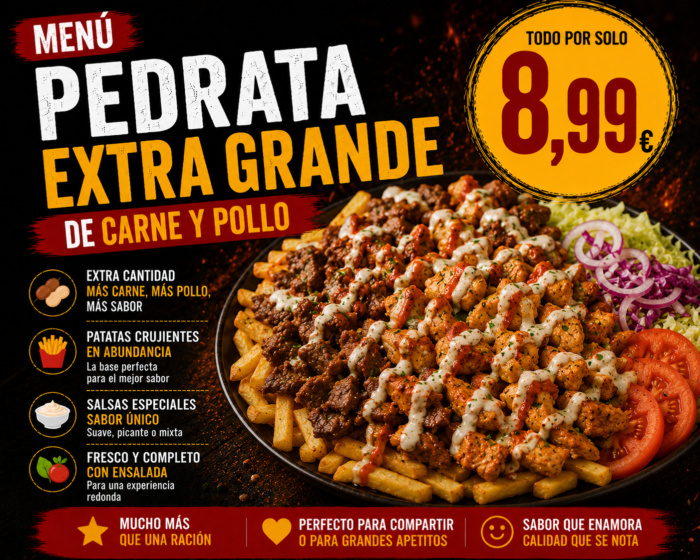 Pedrata Extra Grande
