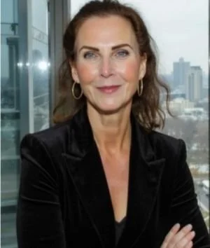"Portrait of Petra Weisshuhn, native German language coach and founder of First Coast German Studio."