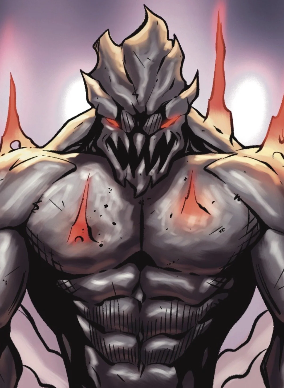 * Gray Ones: Portrait of a Gray One, a corrupted human transformed through a pact with a Fallen Watcher in W.A.R. / Weapons Against Righteousness.