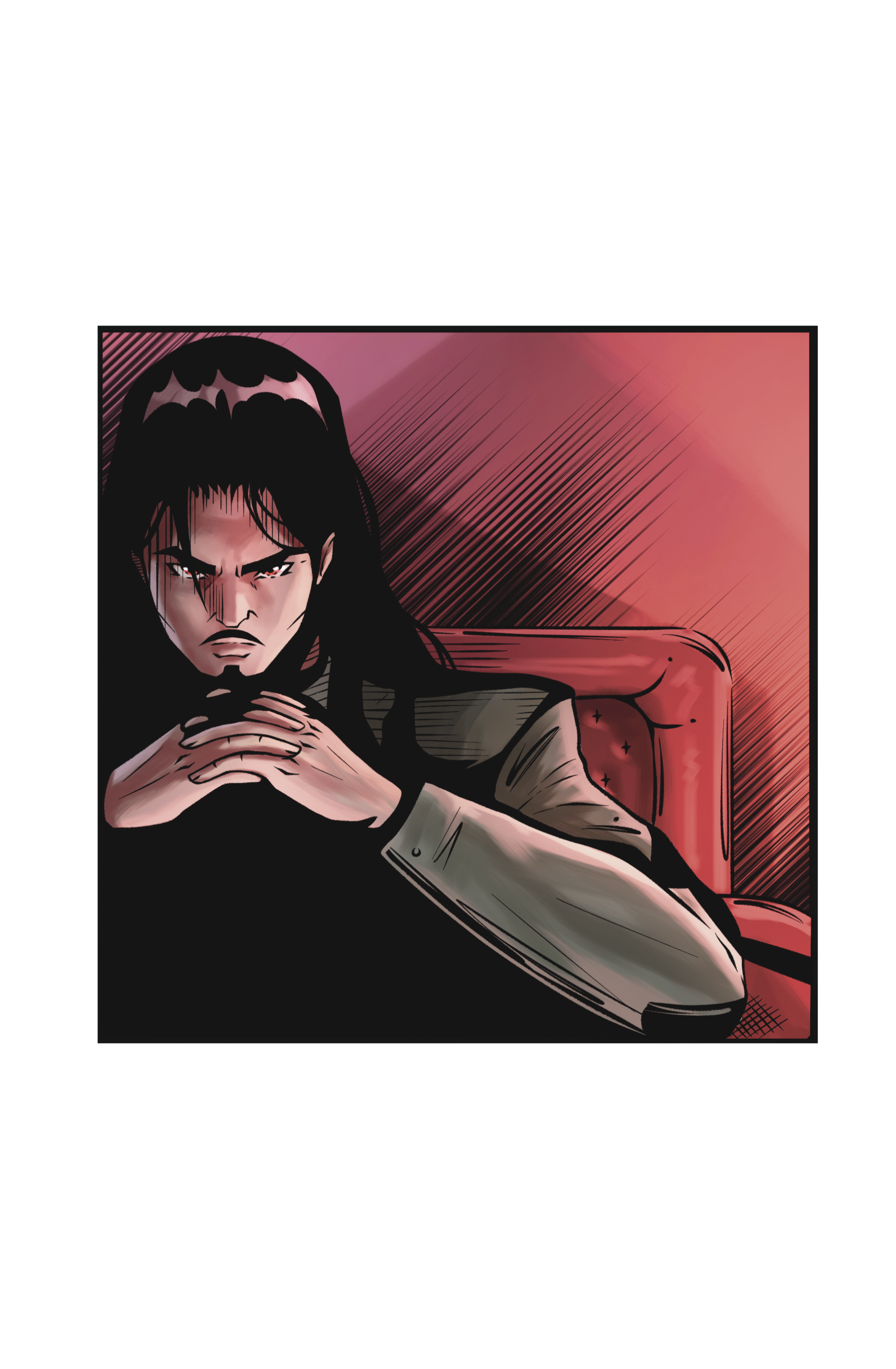 * Aziel Zelman / Azazel: Portrait of Aziel Zelman, the human identity of the fallen Watcher Azazel, from W.A.R. / Weapons Against Righteousness.