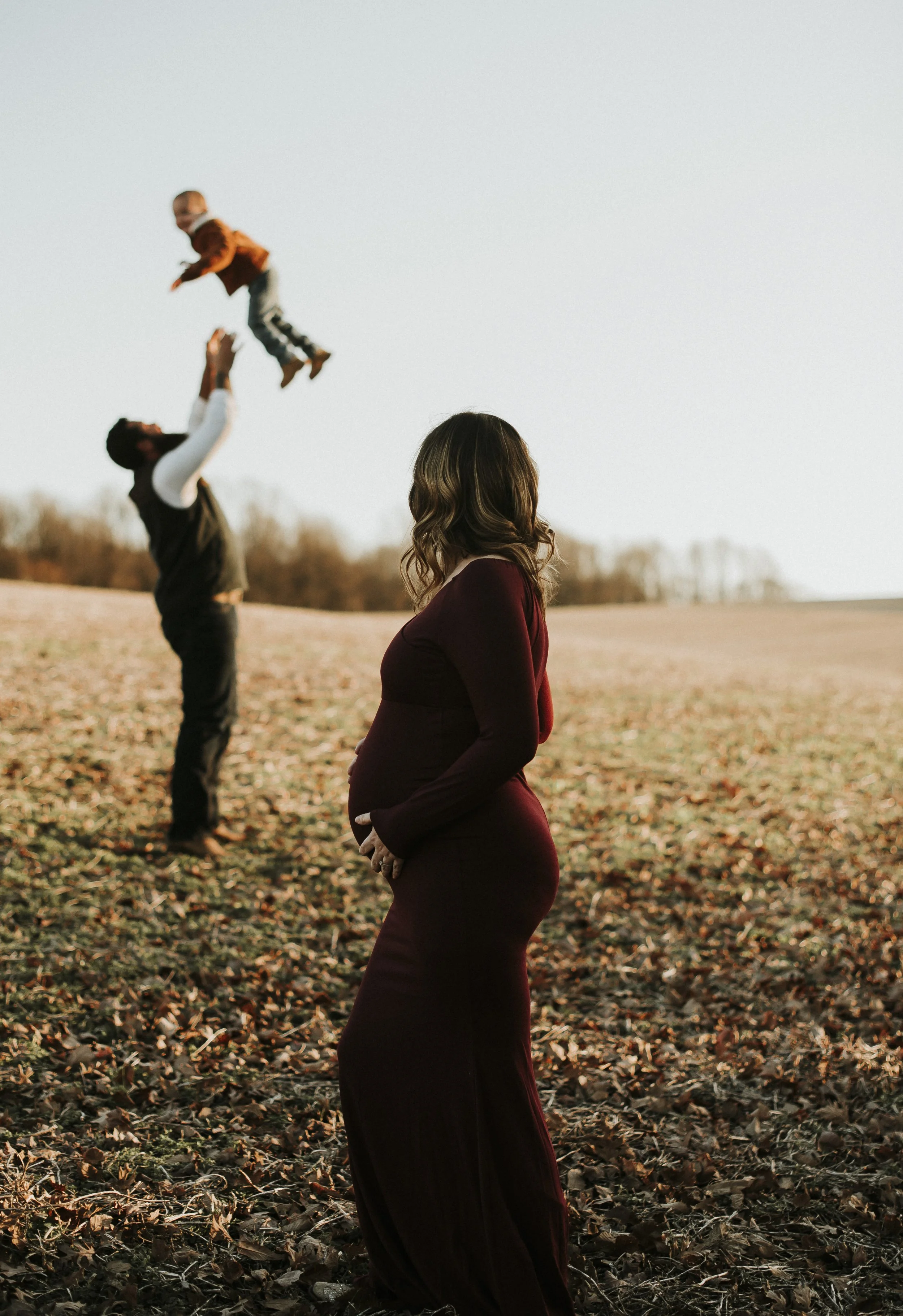 Maternity photography session in westminster, maryland