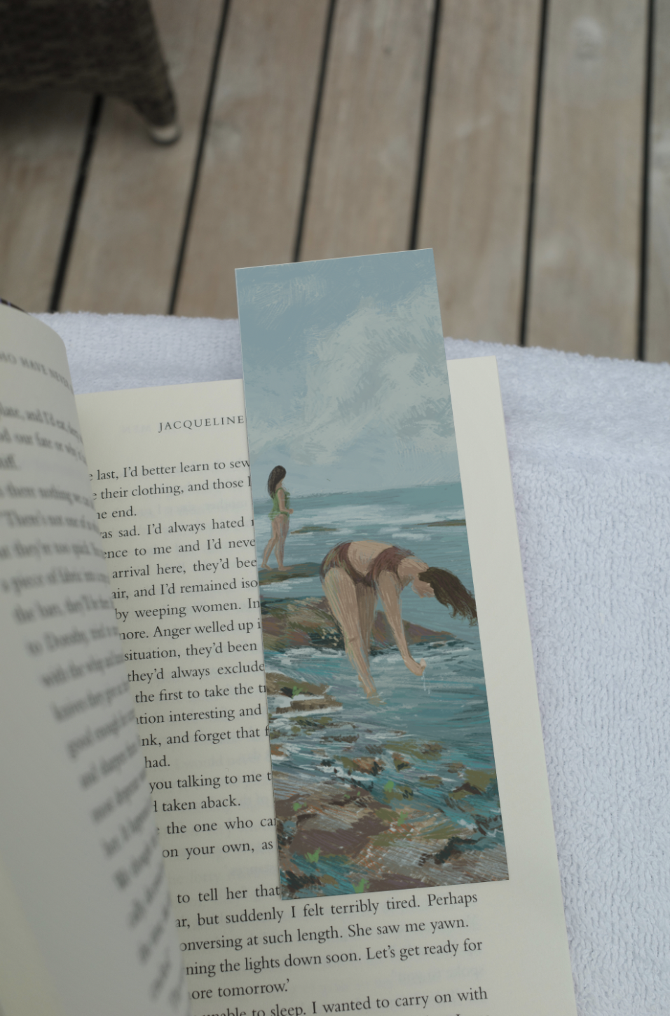 Hunting in Tide Pools Bookmark