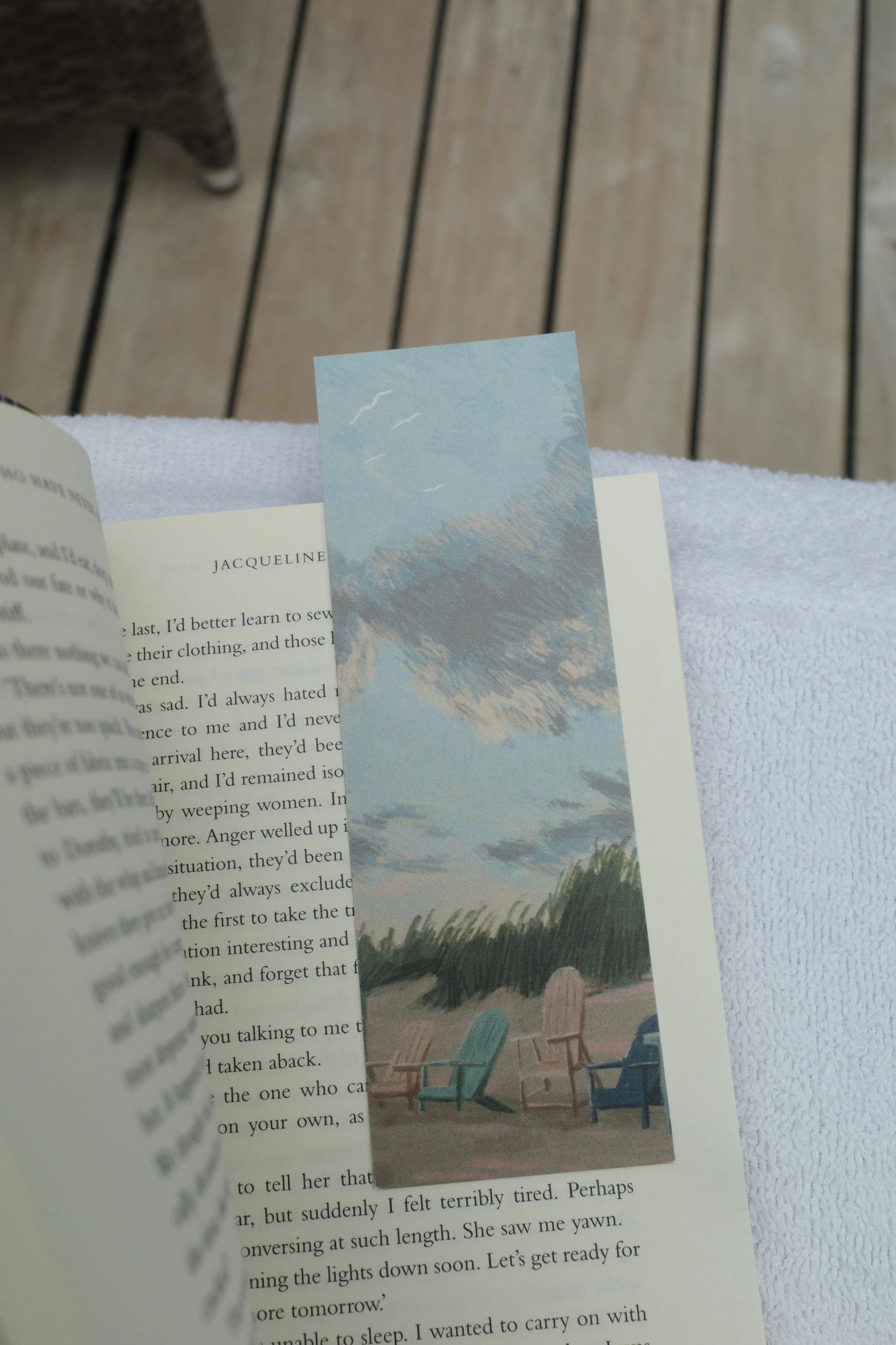 Sunset on the Beach Bookmark