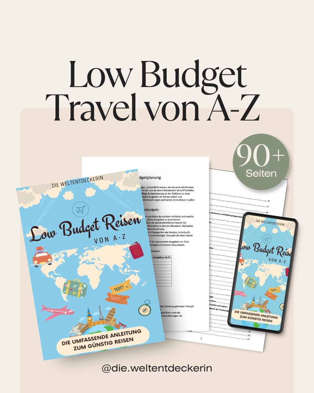 Low Budget Reisen von A-Z (Das Gesamtwerk über's Günstig Reisen)