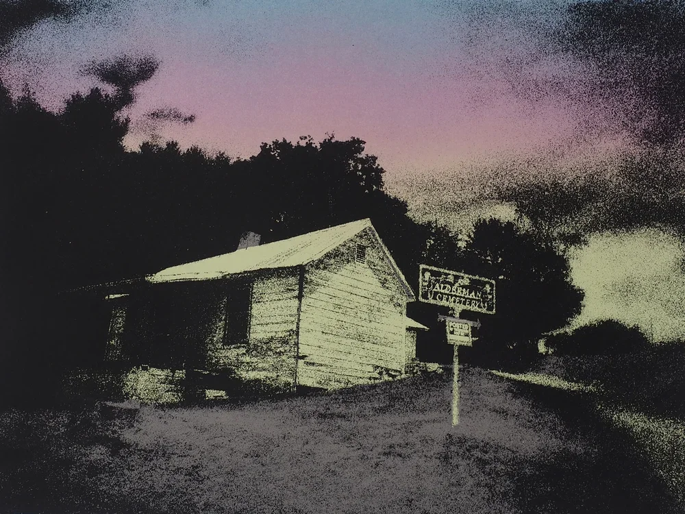 "Cemetery, Alabama" Serigraph by L.S. King, 2017