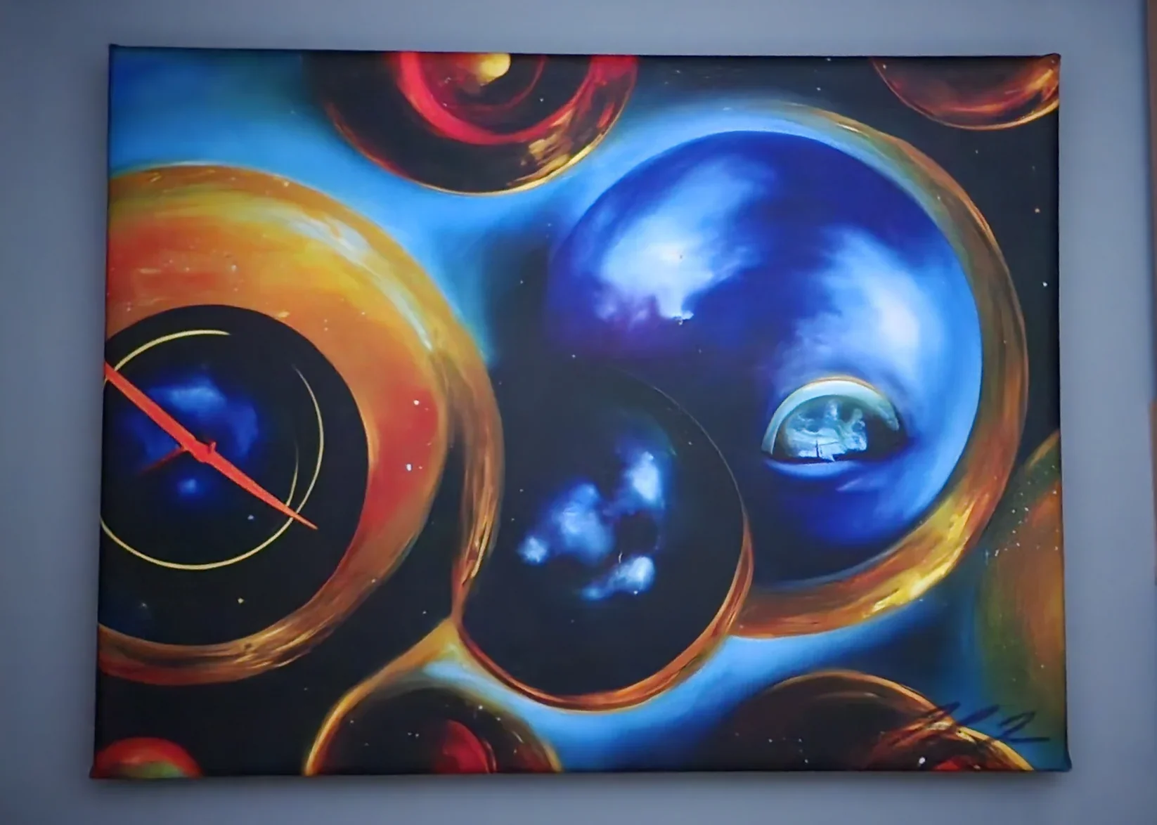"The Fifth Dimension," Derek Byers, 2022, Canvas Reprint.