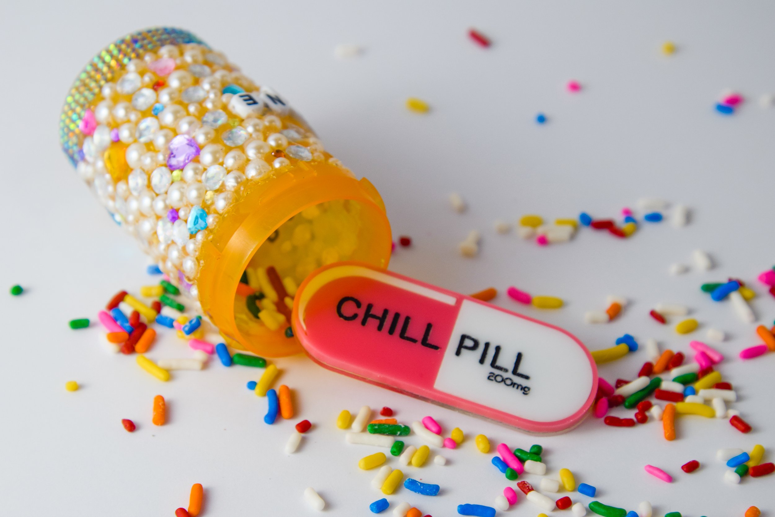Chill Pill Hair Clip by So Camp! With Sprinkles
