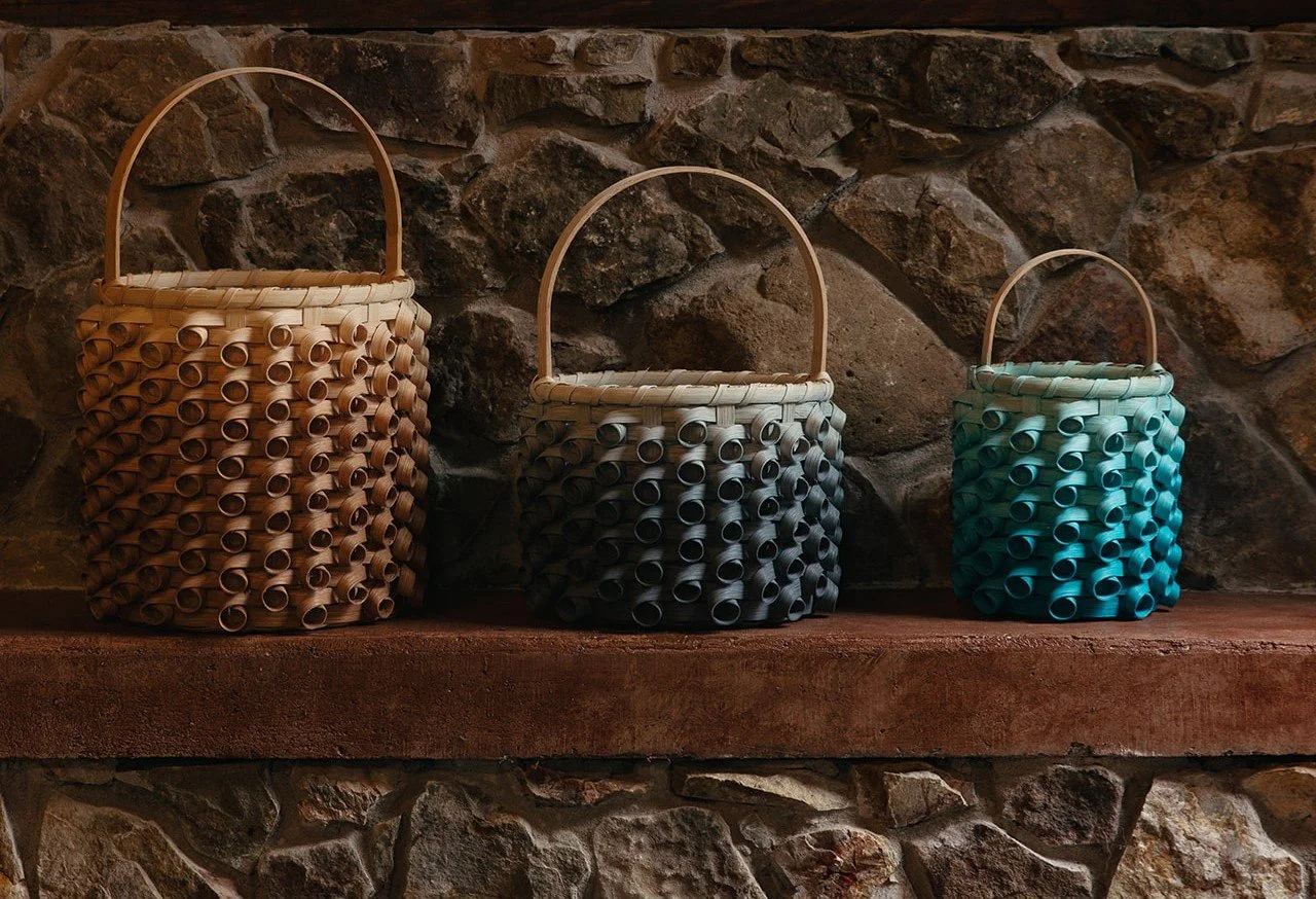 Traditional Hand-woven Appalachian Basket by Amanda Sprinkle