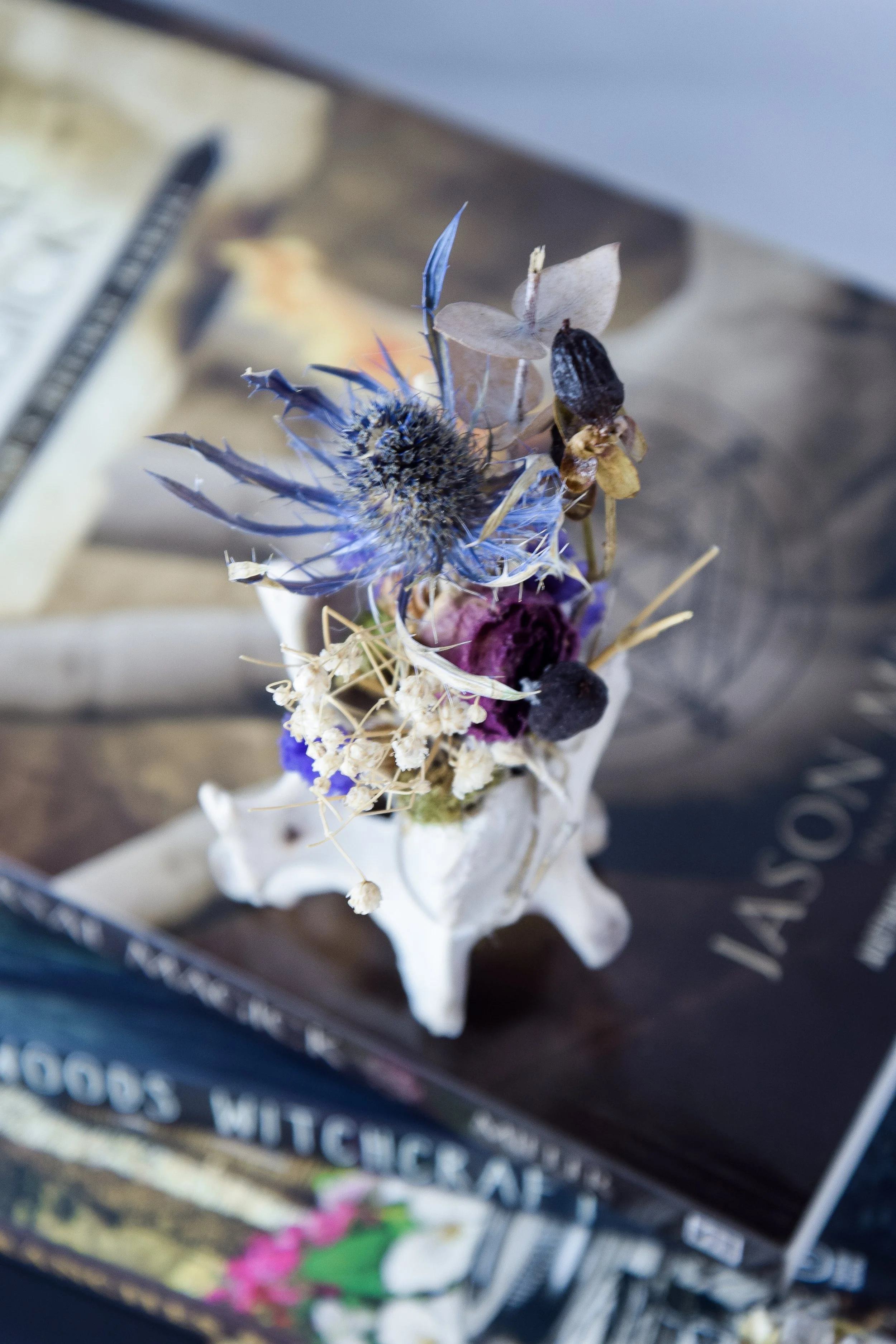Deer Vertebrae Vase by Bonecraft