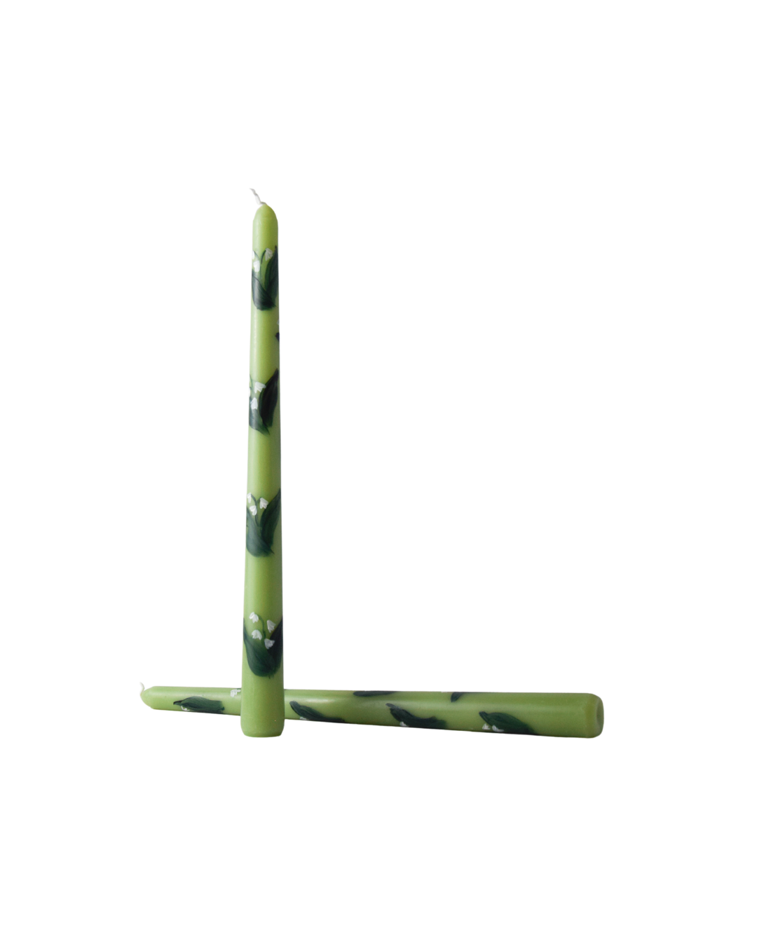 Lily of the Valley Taper Candles - Studio E Bloom