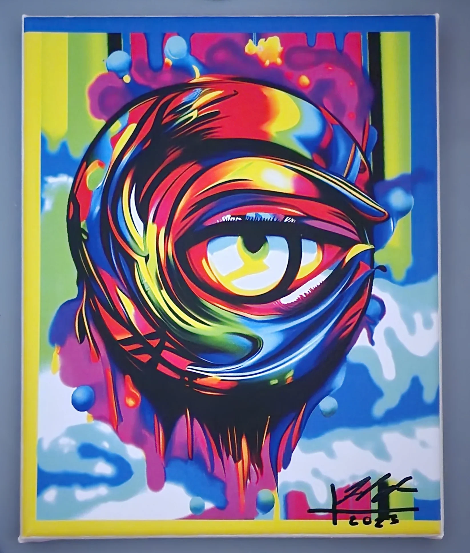 "An Eye for Art" Limited Edition Signed Print - Derek Byers