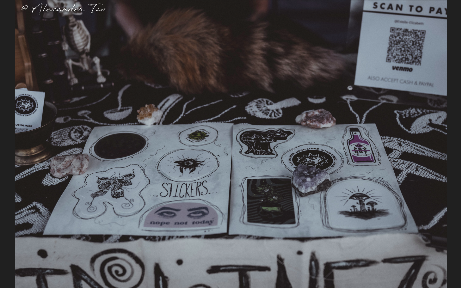 Lucid Lines tabletop and stickers