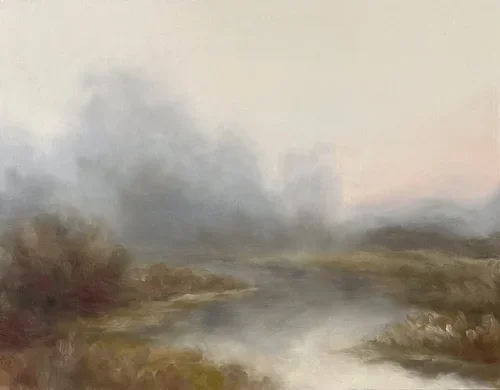 Frog’s Hair by Hannah Odum, 18in x 14in, Oil on Panel, 2026