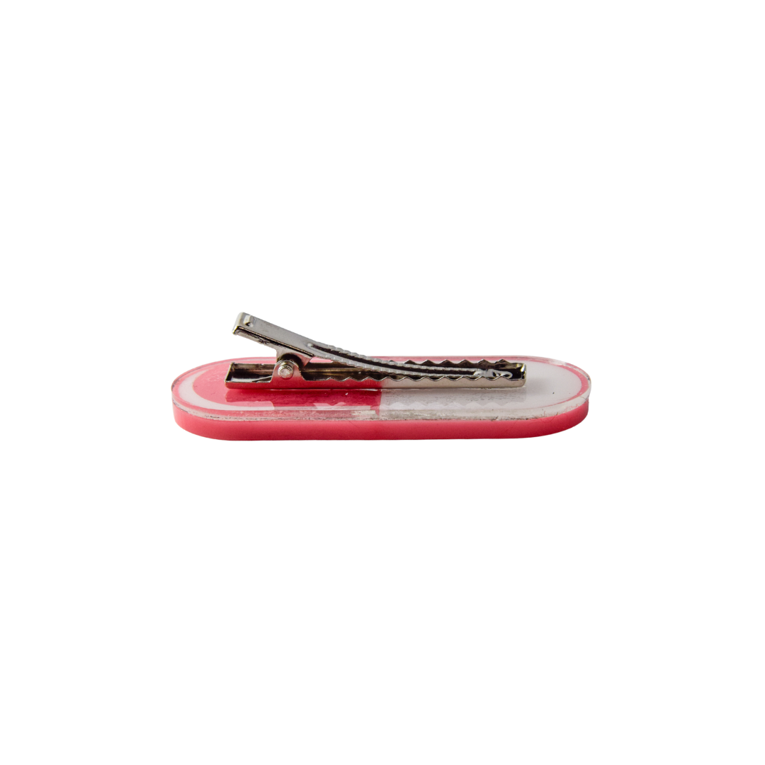 Chill Pill Hair Clip by So Camp! - Side.png