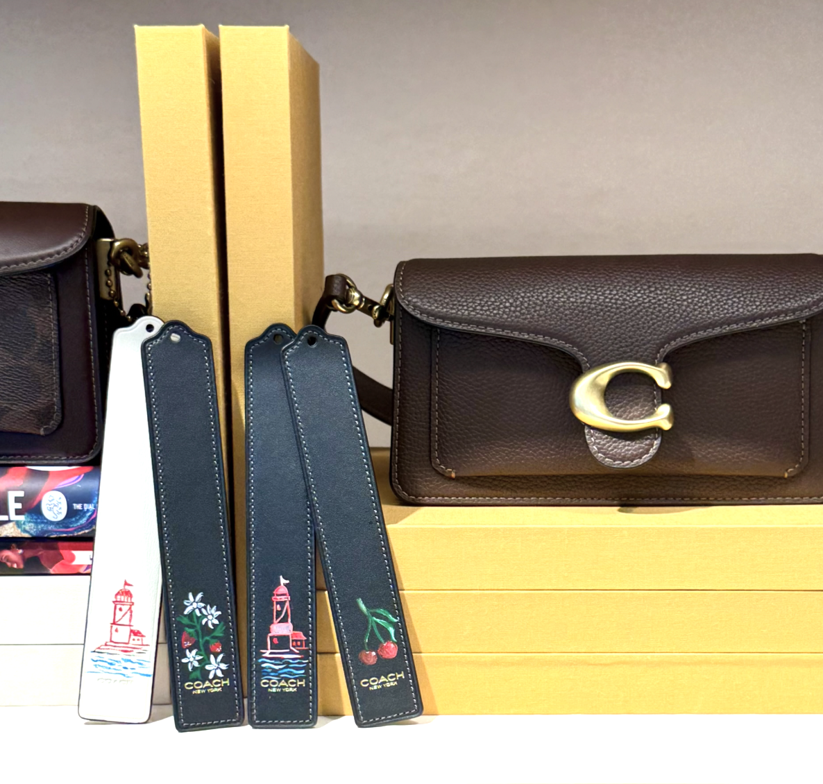 Studio E Bloom handpainted bookmarks for Coach Tyson's Corner