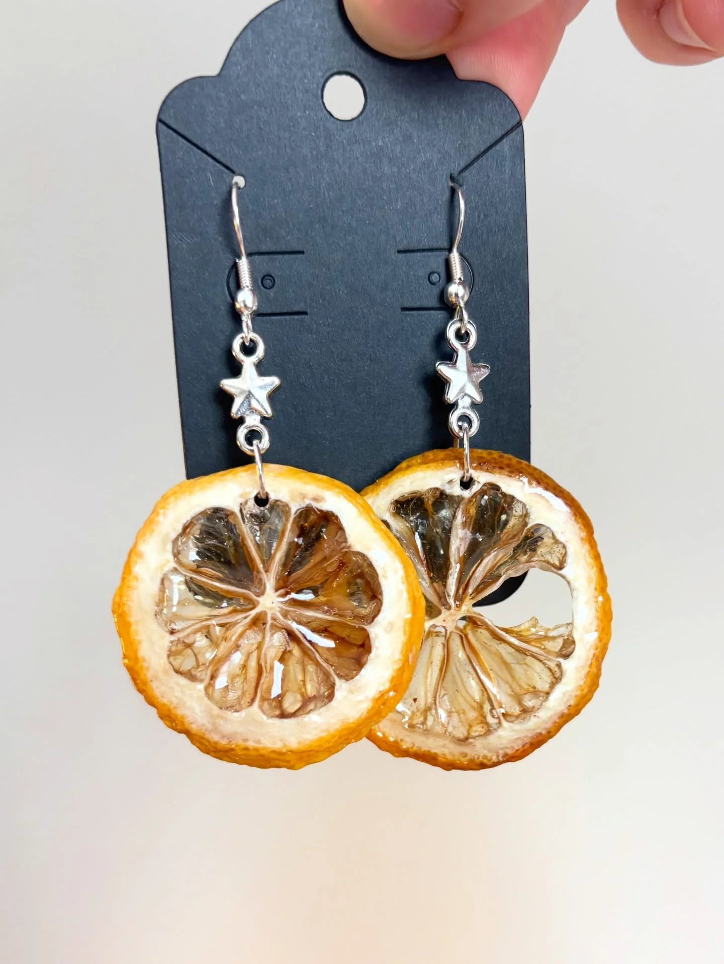 Dehydrated Citrus Slice Earrings - Flux N Flora by Taylor Ingram