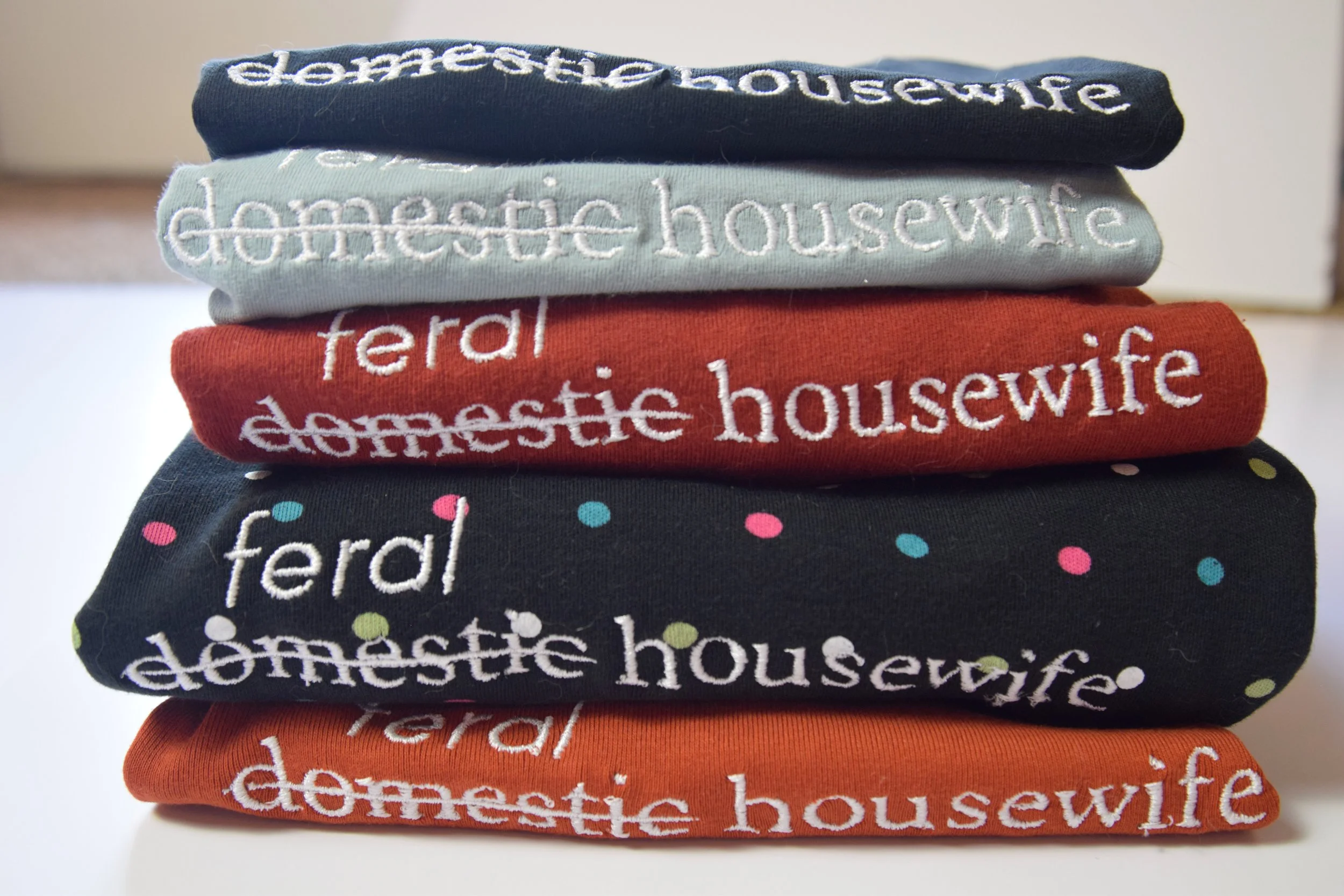 Neon Street & Scallywag Letterpress Collaboration for Upcycled Clothes