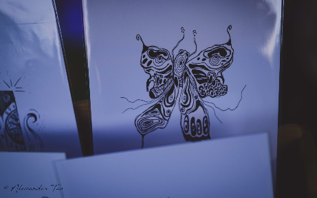 Lucid Linez Flying Glitch Print