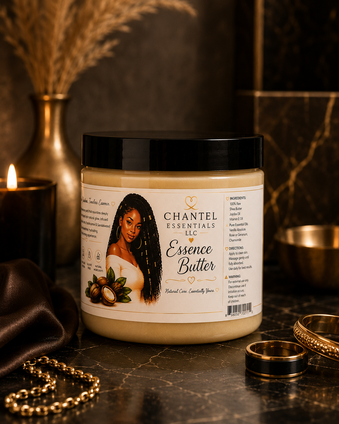 8oz - Essence Butter Whipped Shea Butter