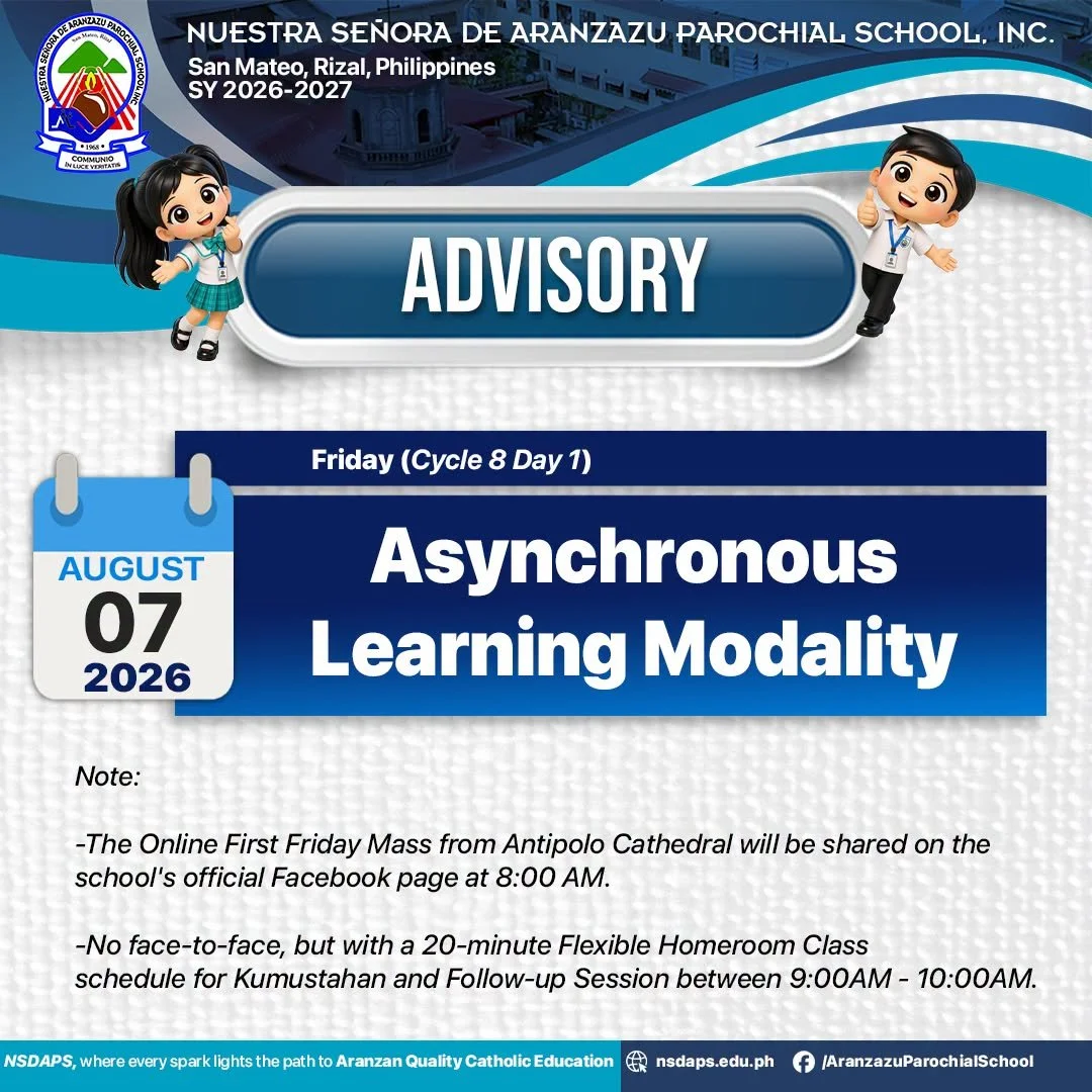Asynchronous Learning Schedule (Cycle 8 Day 1)