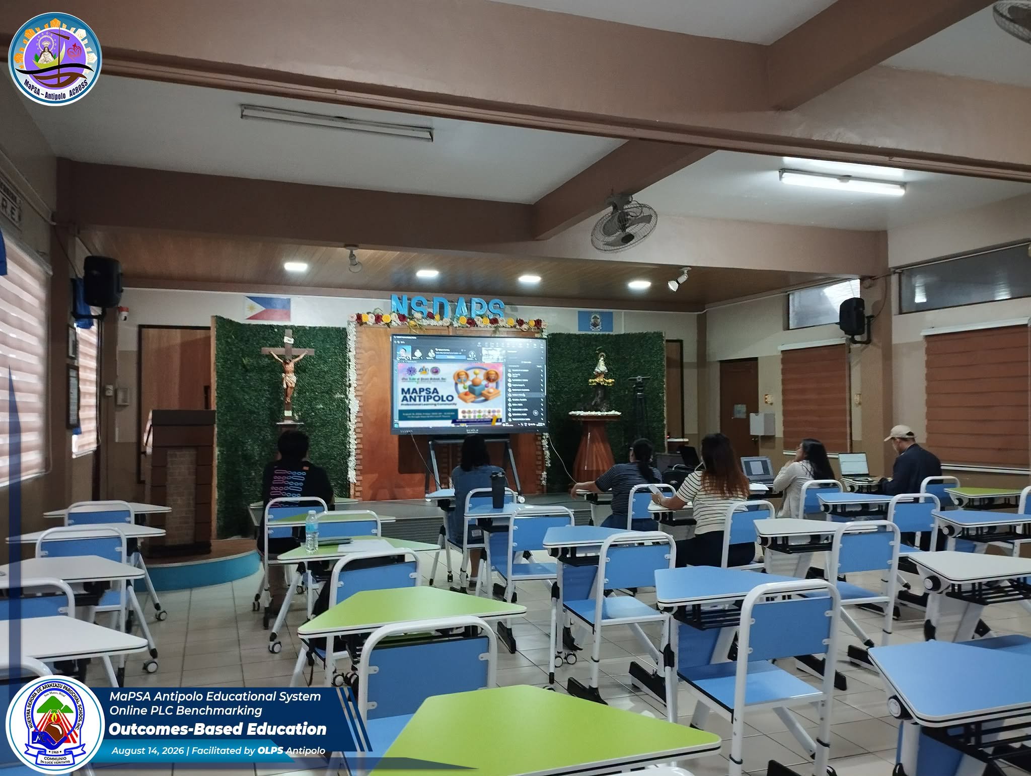 MaPSA Antipolo Educational System Online PLC Benchmarking para sa Outcomes-Based Education (OBE).