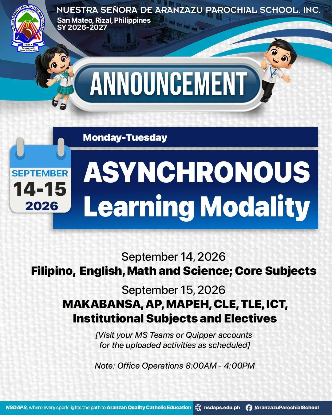 [ANNOUNCEMENT]