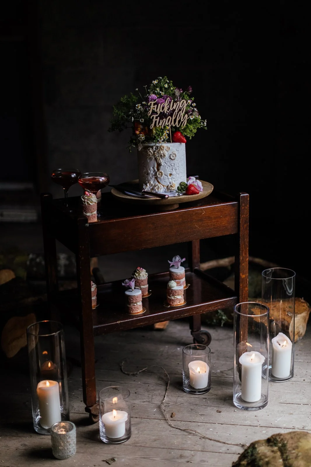 Jersey wedding stylist decor event florist props