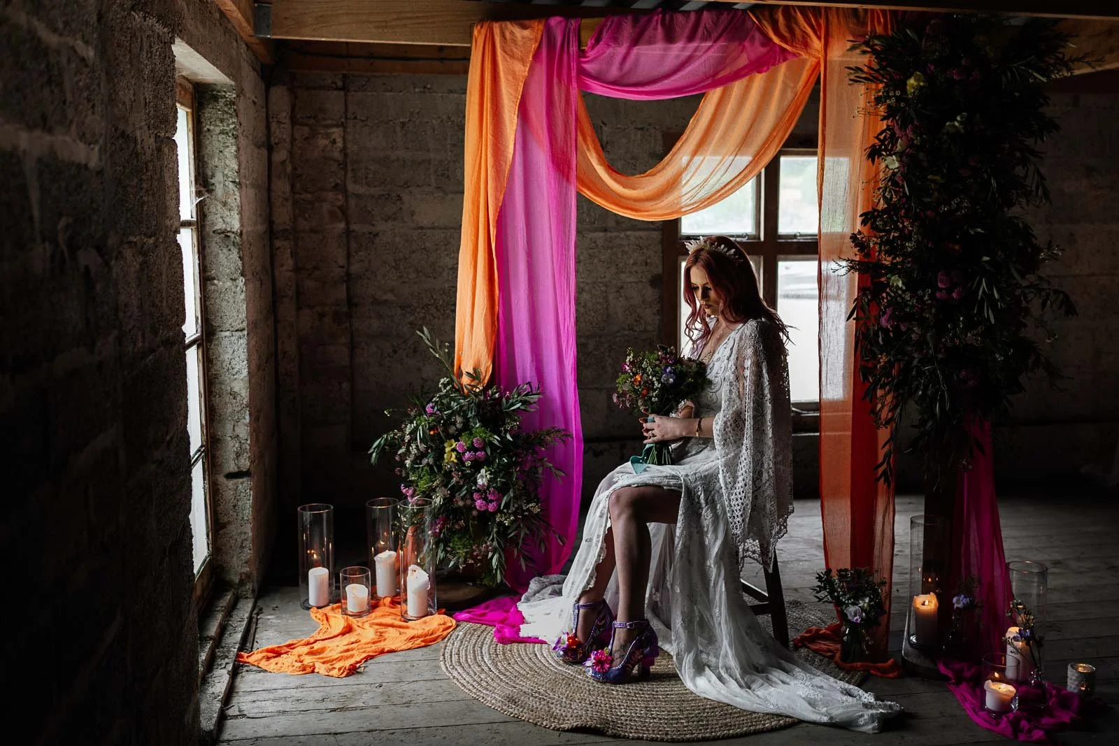 Jersey wedding stylist decor event florist props