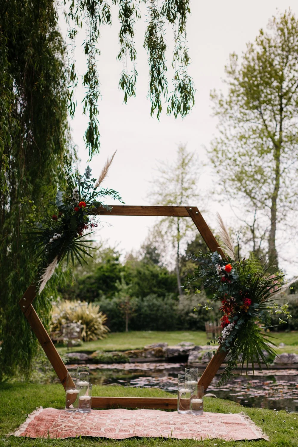 Jersey wedding stylist decor event florist props