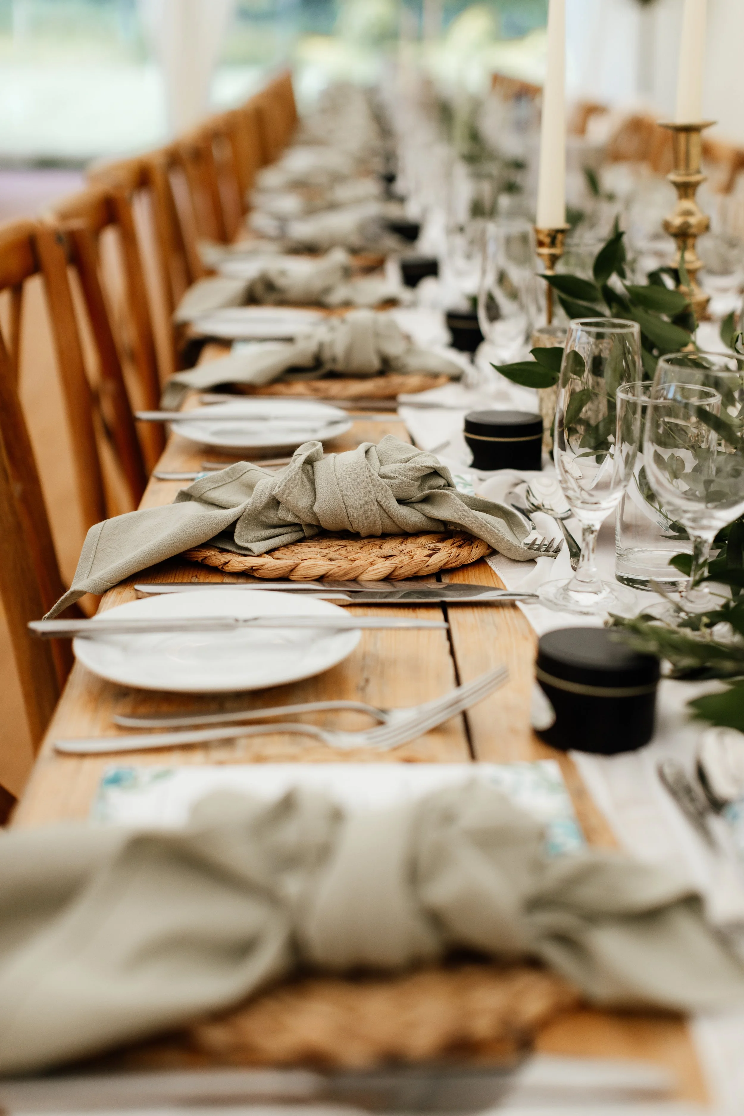 Wood placemat