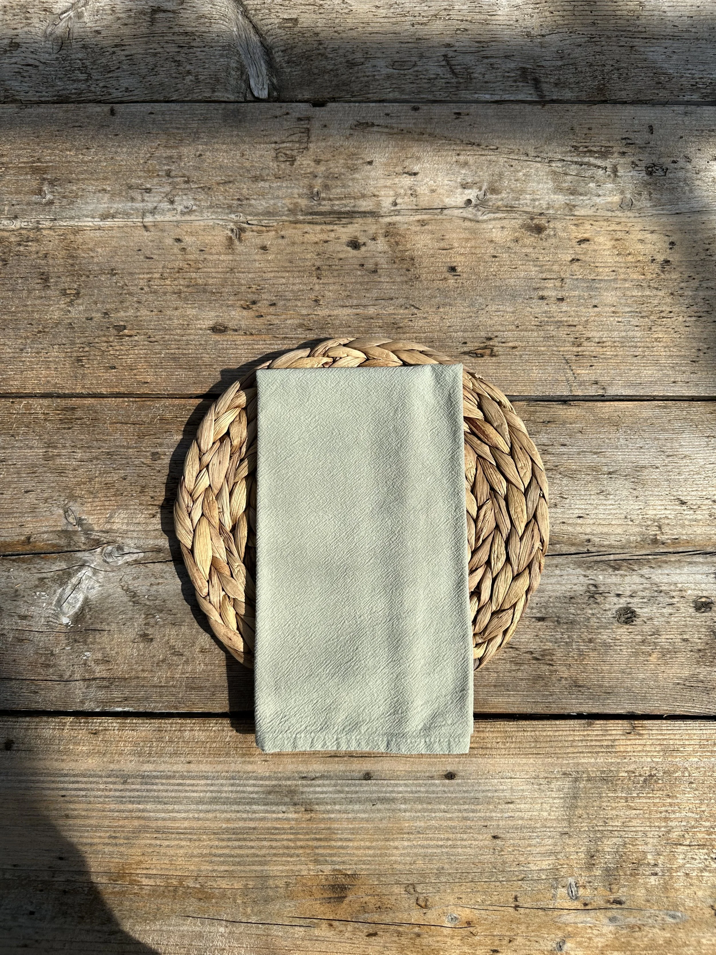 Sage napkin