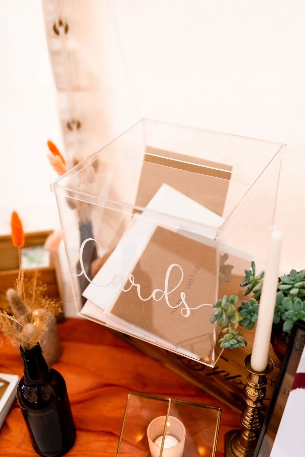 Perspex Cards Box