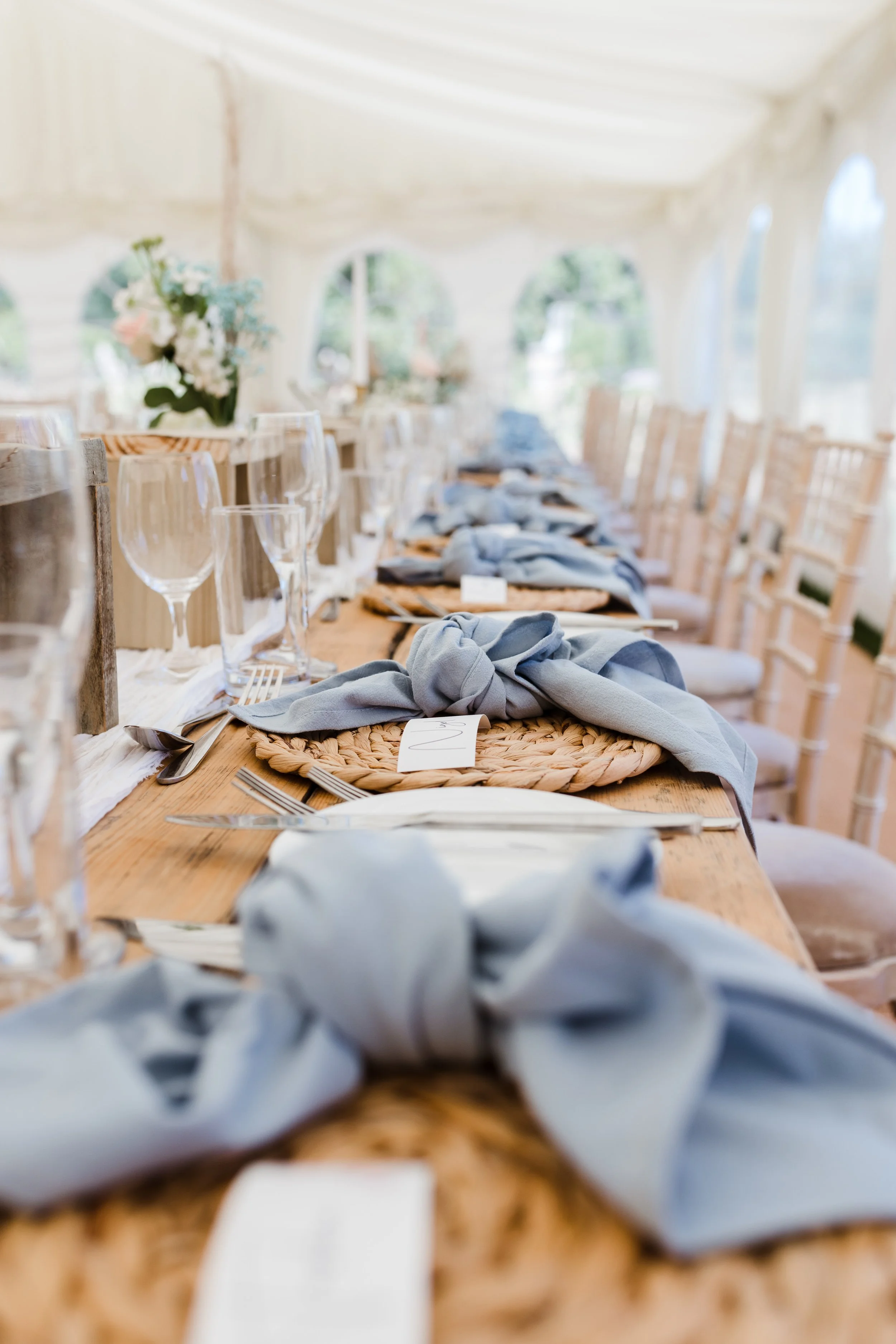 Dinner party decor & florist