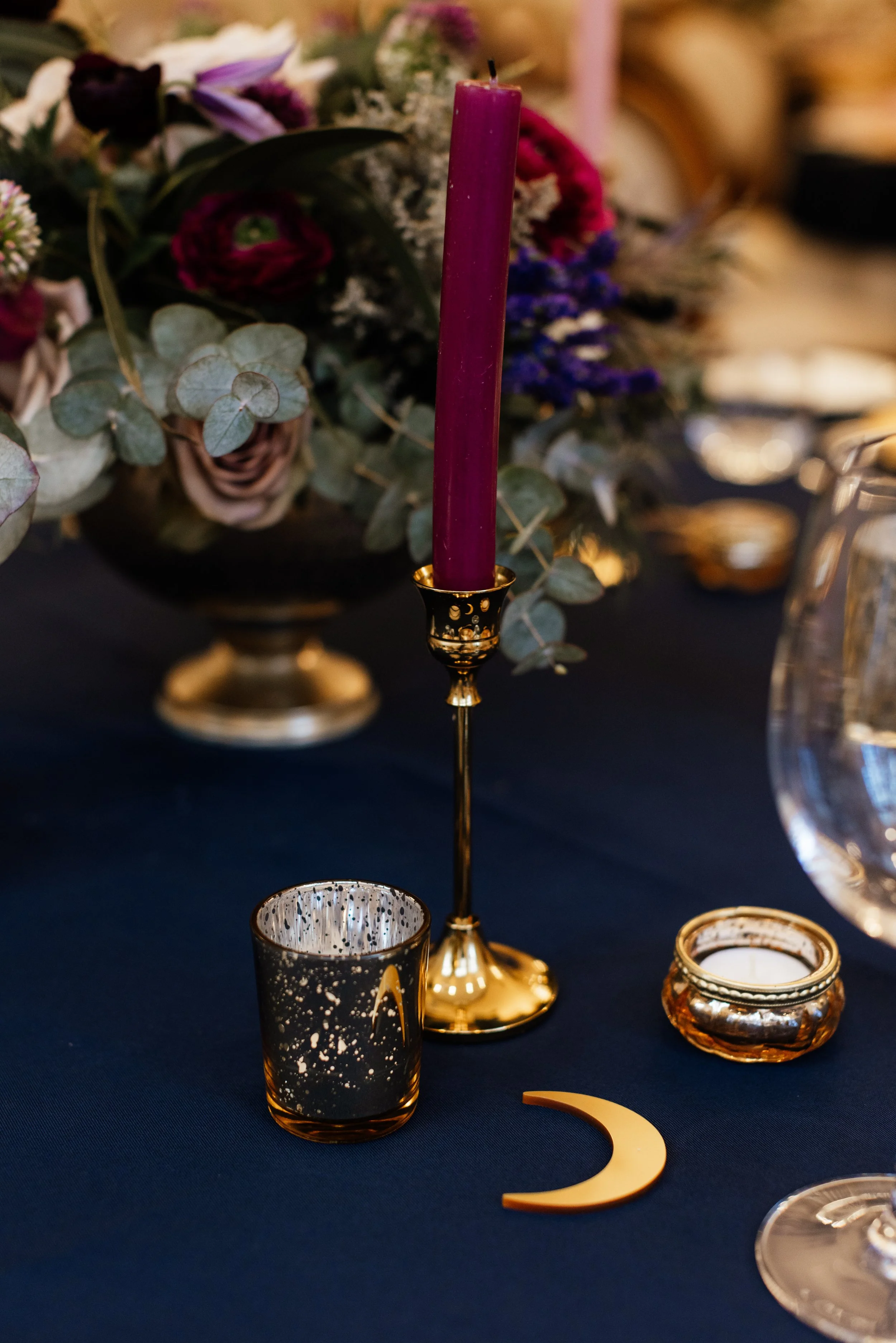 Dinner party decor & florist