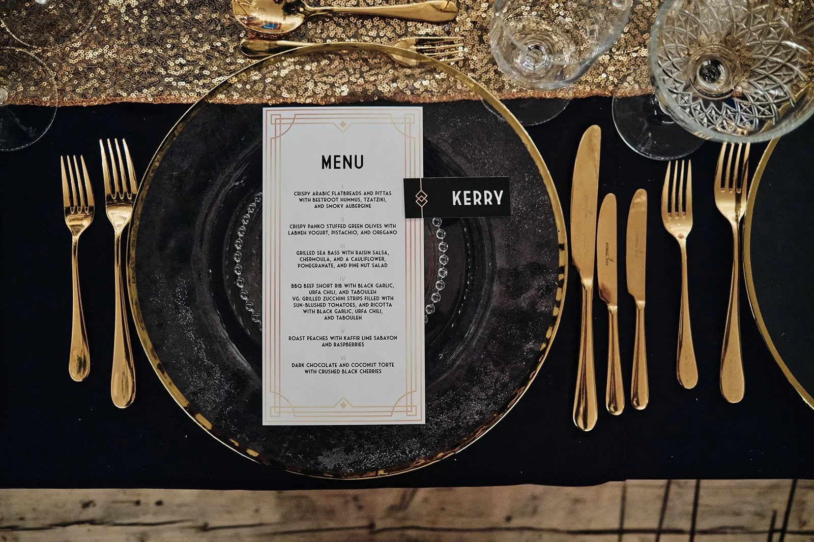 Dinner party decor & florist