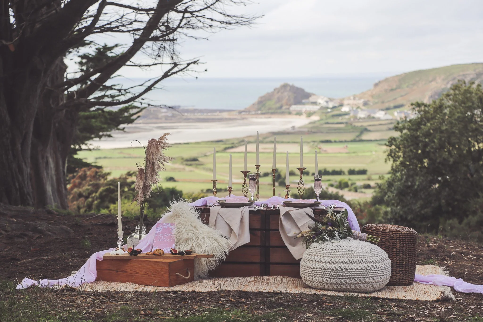 Jersey wedding stylist decor event florist props